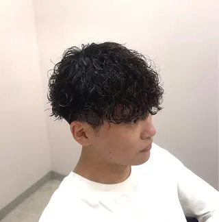 パーマ メンズ HAZEL博多所属・杉村 一輝のヘアスタイル