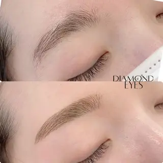 アイブロウ ダイヤモンドアイズ ⭐︎EBIEのマツエク・マツパデザイン