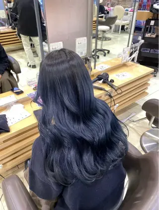 セミロング カラー ORCA所属・新宿/パーマ🦋 メンズボブ/めいのヘアスタイル