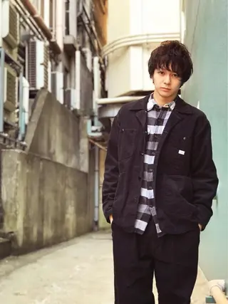 パーマ メンズ パルーザ代表👑 YUYAのヘアスタイル