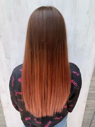 ミディアム カラー ヘアアレンジ la fith所属・rico_by ヘアとアイブロウのヘアスタイル