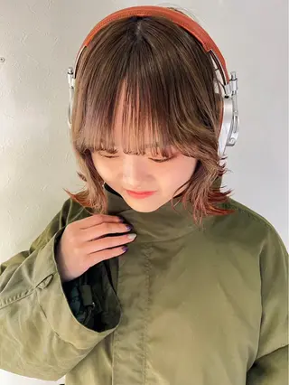 ミディアム お悩み改善カット 太田皓大のヘアスタイル