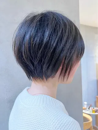 ショート Say.石川葵 ショートボブ前髪のヘアスタイル