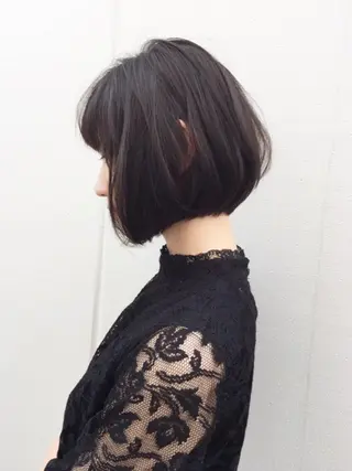 ショート カラー 福地 礼奈のヘアスタイル