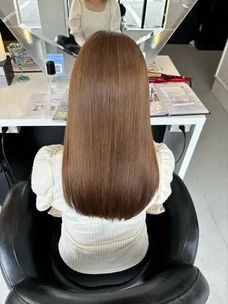 カラー 艶カラー/マツエク /似合わせ🤍ななえのヘアスタイル