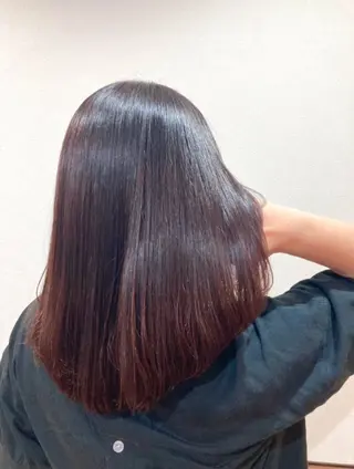 セミロング Annon プライベートサロンのヘアスタイル