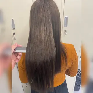 セミロング 韓国風cut/ 縮毛矯正/正岡幹康のヘアスタイル