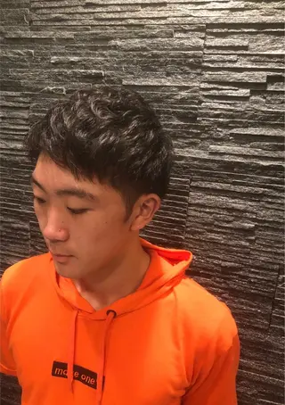 ショート パーマ メンズ プレミアムバーバー赤坂店所属・高柳 仁美のその他イメージ