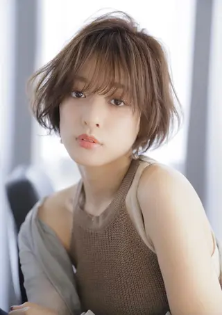 ショート 神野 雅樹のヘアスタイル
