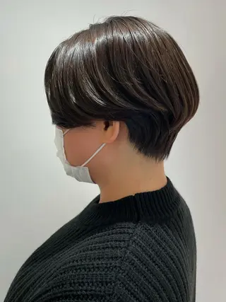 ショート カラー IT by ALBUM八王子店のヘアスタイル