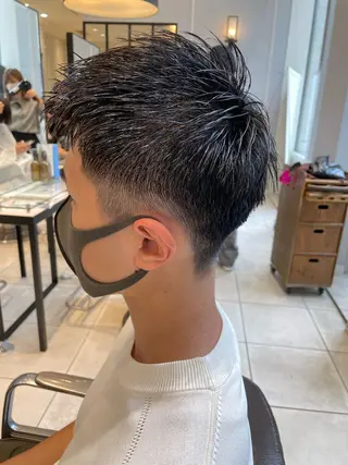 ショート メンズ 🦖鶴岡香純🦖 産休中のヘアスタイル