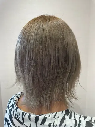 ミディアム カラー N-plants和泉府中店所属・彦野 真以のヘアスタイル