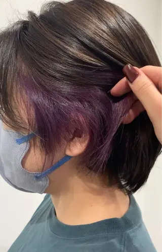 ショート カラー ゆきな 育休中のヘアスタイル