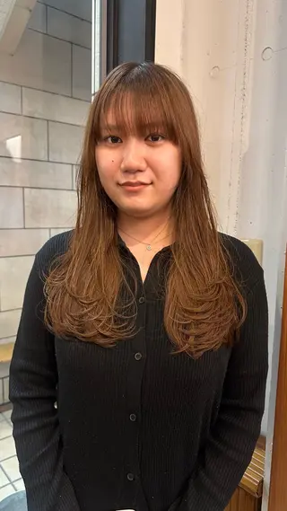 ロング 似合わせカラー/パー マ　🫧kotoneのヘアスタイル