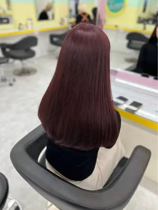 ロング カラー ヘアアレンジ メンズ特化/パーマ/ カット/カラー/るなのヘアスタイル