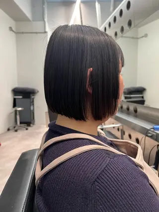 ショート パーマ 堀江 /木下椋麻のヘアスタイル