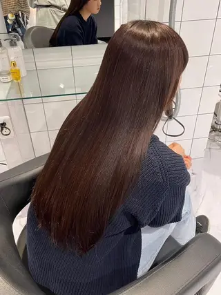 カラー *🍒艶髪🍒 透明感カラー🍒のヘアスタイル