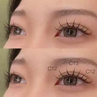 マツエク・マツパ 沼畑 夢希のマツエク・マツパデザイン