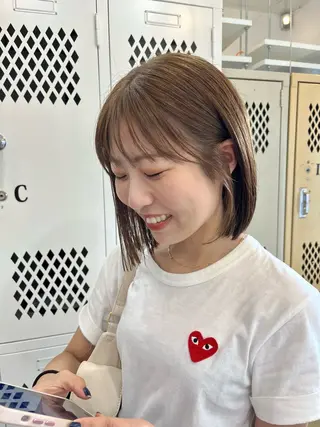 ショート カラー 🌼sunc HINAMI🌼のヘアスタイル