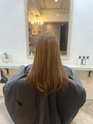 ロング カラー 髙木 雅子のヘアスタイル