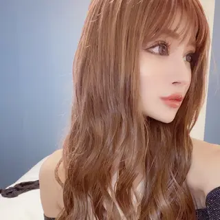 ロング カラー 韓国カラー/エクステ carryのヘアスタイル