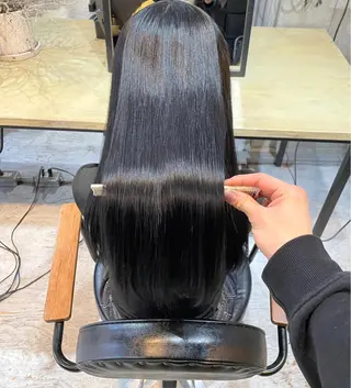 ロング 🪐縮毛矯正／海陸 翔のヘアスタイル