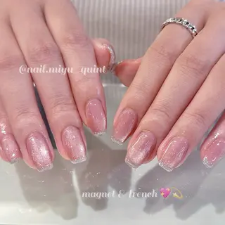 ネイル 𝕄𝕚𝕪𝕦🤍 自由が丘⌇パラジェルのネイルデザイン