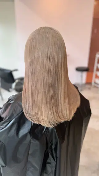 ロング カラー 🐰🎀透明感カラー yuzuka🎀🐰のヘアスタイル