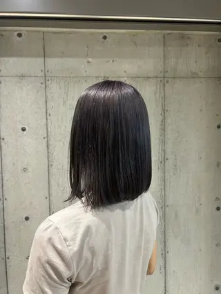 ミディアム カラー モテ艶カラー/ KaRin🦋のヘアスタイル