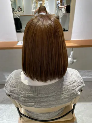 ミディアム カラー enu tokyo所属・🪸カラーモデル募集 🪸RaNのヘアスタイル