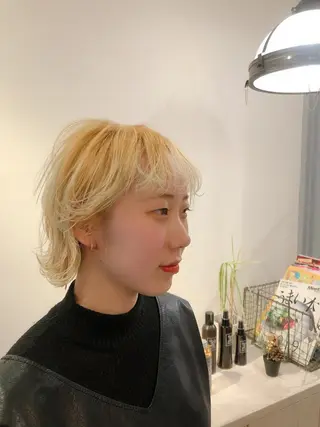 ショート コクブ アキヨのヘアスタイル