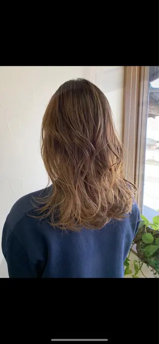 ミディアム カラー 狩野 純一郎のヘアスタイル