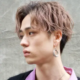 カラー メンズ YOHEI【メンズ/ パーマ/メンズ特化】のヘアスタイル