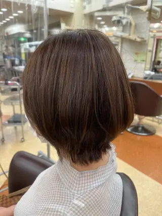 ショート カラー 【ニュアンスカラー・ 髪質改善】スズキカナのヘアスタイル