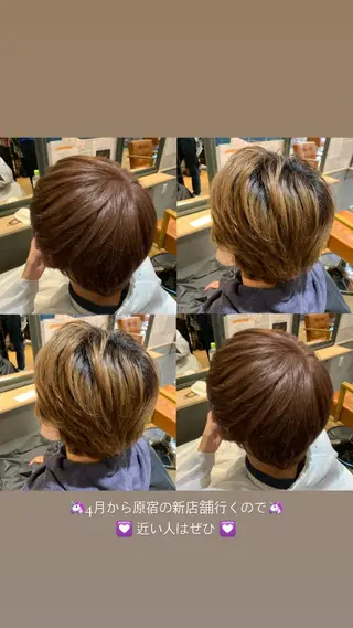 カラー メンズ 🦋韓国ヘア 坂本 菜摘🦋のヘアスタイル