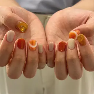 ネイル Flow nail所属・山本 七海のネイルデザイン