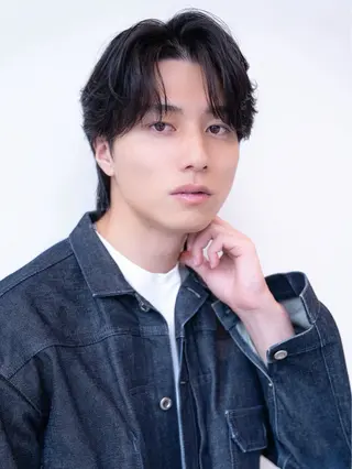 メンズ 渋谷駅/ボブパーマ/ レイヤー/ケンコウのヘアスタイル