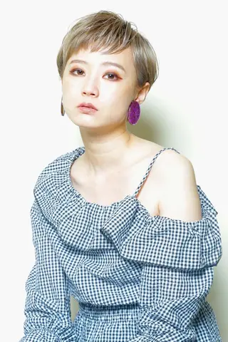 ショート カラー 髪質改善shoma mikiのヘアスタイル
