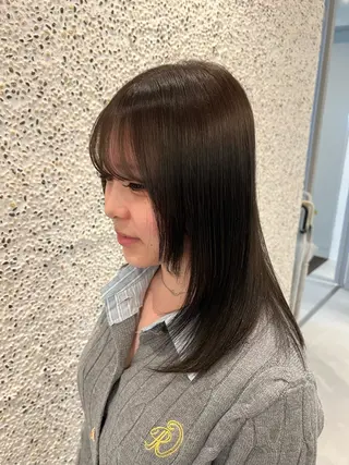 ミディアム ate.所属・ate. kaoriのヘアスタイル