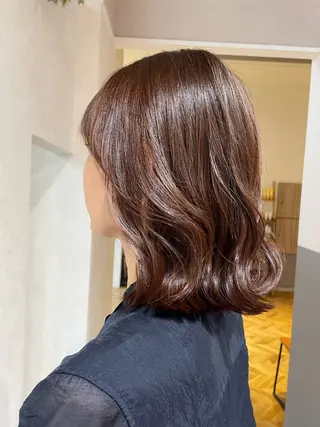 ミディアム 生盛 智穂子のヘアスタイル