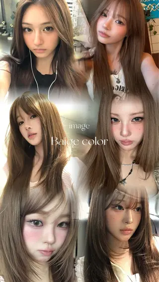 ロング カラー 💍透明感スタイル 横浜💍MIU💍のヘアスタイル