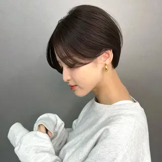 ミディアム LAVEL 代表 住吉　創のヘアスタイル