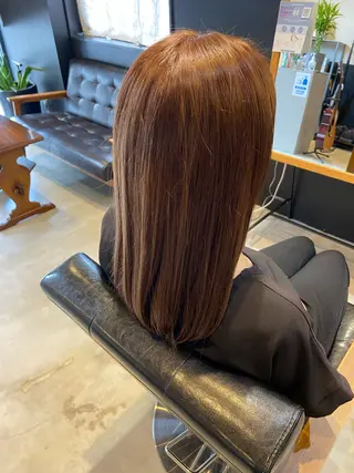 セミロング hair salon TOKUNAGA所属・💫縮毛矯正/ カット💫徳永あい子のヘアスタイル