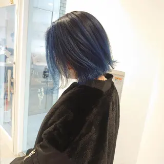 ショート カラー E Komo hair所属・Wow❕E Komo hair 永井一輝のヘアスタイル