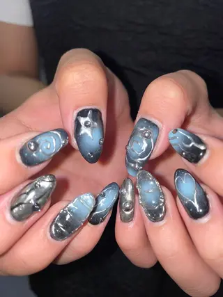 ネイル hair&nail ☯️アイリ☯️のネイルデザイン