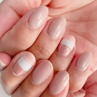 ネイル 鹿島台ネイルサロン/ 長さだし◎のネイルデザイン