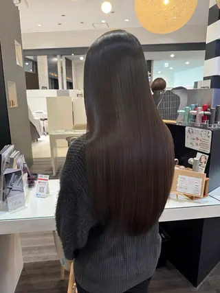 ロング GO TODAY 心斎橋edel店所属・白髪ぼかし/髪質 改善/KOMORIのヘアスタイル