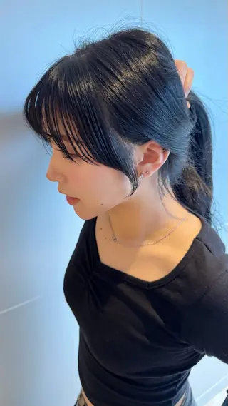 ミディアム 🕊️小顔カット 暖色系🍒/偉楓のヘアスタイル