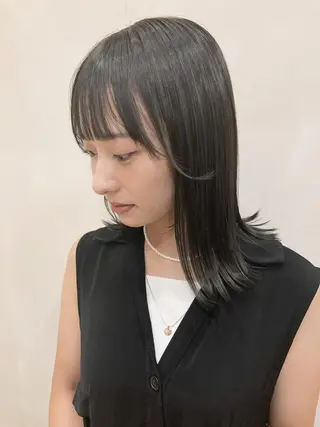 ミディアム 🌿アロマヘアルーム 池袋店✂︎のヘアスタイル