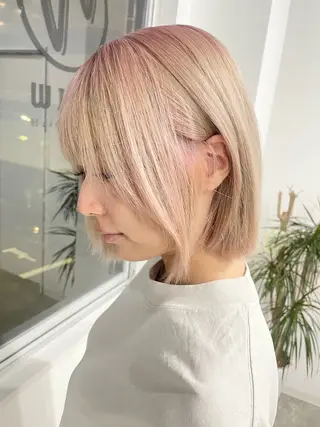 ショート カラー WITH所属・WITH 新町 店長 masaのヘアスタイル